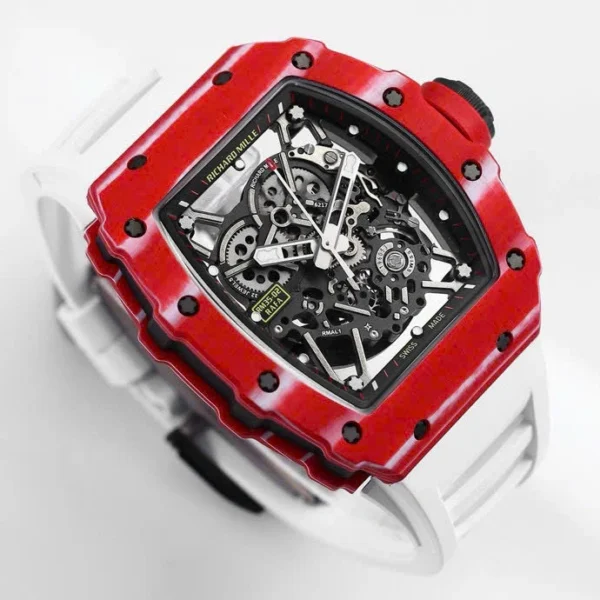 Richard Mille RM35-02 Rafael Nadal Red White Strap Carbon – VIP Version