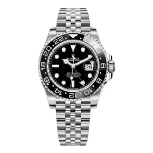 下载 (47) GMT-Master II Oystersteel - Black Dial Black Bezel Jubilee