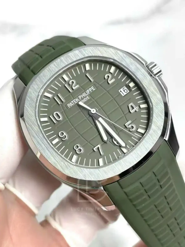 下载 (50) Patek Philippe Aquanaut 5168G Green 42mm Custom MODIFY 2026 – Handcrafted Version