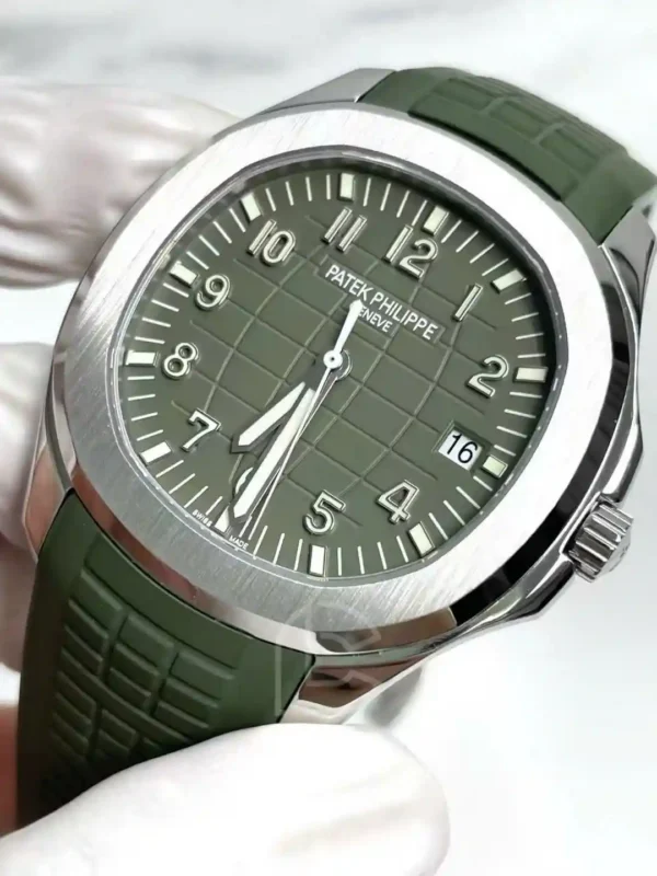 下载 (51) Patek Philippe Aquanaut 5168G Green 42mm Custom MODIFY 2026 – Handcrafted Version
