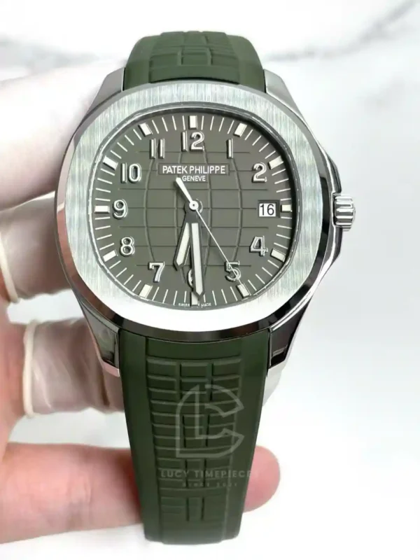 下载 (53) Patek Philippe Aquanaut 5168G Green 42mm Custom MODIFY 2026 – Handcrafted Version