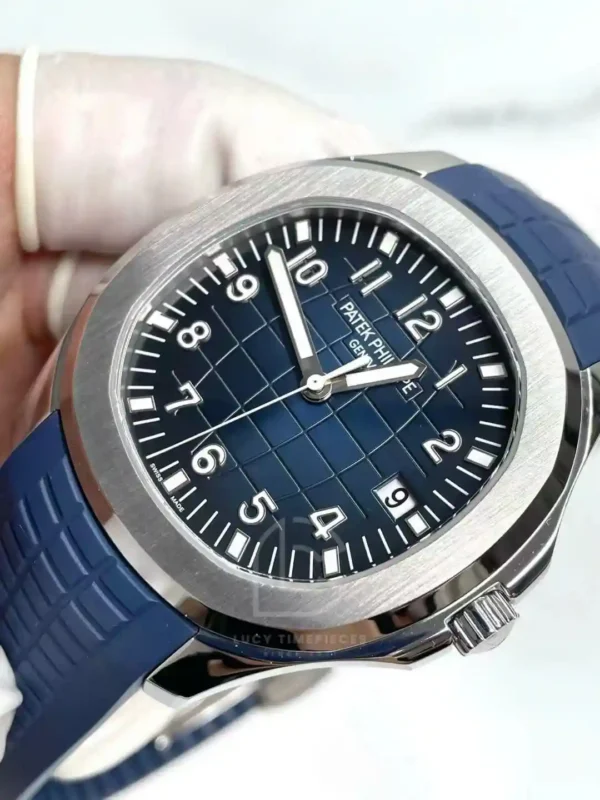 下载 (56) Patek Philippe Aquanaut 5168G Blue 42mm Custom MODIFY 2026 – Handcrafted Version