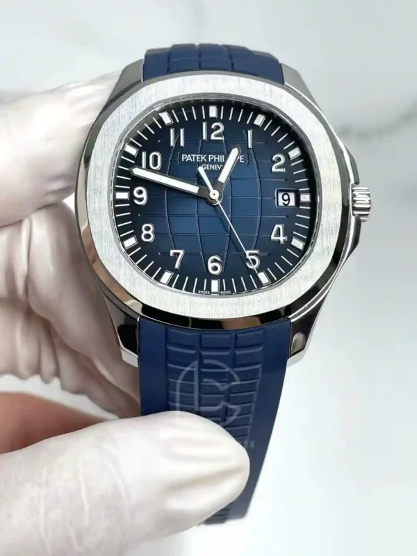 下载 (57) Patek Philippe Aquanaut 5168G Blue 42mm Custom MODIFY 2026 – Handcrafted Version
