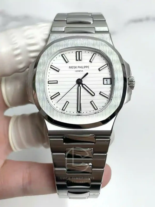 Patek Philippe Nautilus 5711A White 40mm Custom MODIFY 2026 – Handcrafted Version