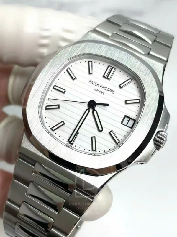 Patek Philippe Nautilus 5711A White 40mm Custom MODIFY 2026 – Handcrafted Version
