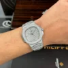 Patek Philippe Nautilus 5711/1A 40mm Full Moissanite – Customize Diamod