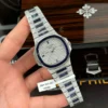下载 (80) Patek Philippe Nautilus 5711/1A 40mm Demi Baugette Blue Full Moissanite HongKong – Customize Diamod